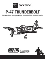 Preview for 1 page of PARKZONE P-47 Thunderbolt Instruction Manual