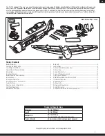 Preview for 3 page of PARKZONE P-47 Thunderbolt Instruction Manual