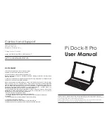 Parle Innovation Inc. Pi Dock-It Pro User Manual preview