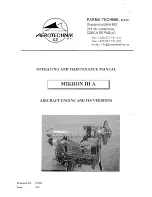 Preview for 1 page of PARMA-TECHNIK MIKRON III A Operating And Maintenance Manual