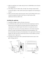 Preview for 14 page of Parmco DD-700IB-IND Installation And Operating Instructions Manual