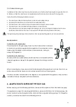 Preview for 9 page of Parmco FS 600-GAS GAS Installation And Operating Instructions Manual