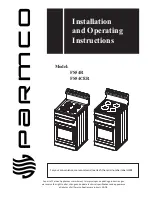 Parmco FS54R Installation And Operating Instructions Manual preview