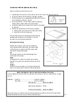 Preview for 14 page of Parmco In-bench 600mm Installation And Operating Instructions Manual