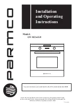 Preview for 1 page of Parmco OV-M2-6S-9 Installation And Operating Instructions Manual