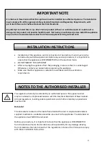 Preview for 14 page of Parmco OV-M2-6S-9 Installation And Operating Instructions Manual