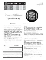 Preview for 24 page of Parmco PD6-PSDF-1 Installation And Operating Instructions Manual