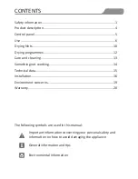 Preview for 3 page of Parmco PT-F6-W Installation And Operating Instructions Manual