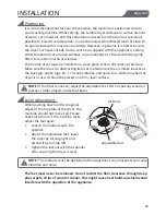 Предварительный просмотр 19 страницы Parmco PT-F6-W Installation And Operating Instructions Manual