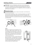 Предварительный просмотр 20 страницы Parmco PT-F6-W Installation And Operating Instructions Manual