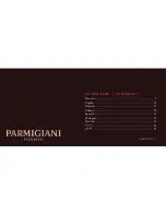 Preview for 1 page of Parmigiani PF-321 User Manual