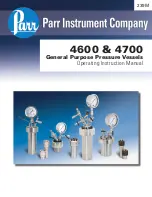 Preview for 1 page of Parr Instrument 4703 Operating Instructions Manual