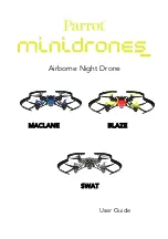 Parrot Minidrones Airborne Night BLAZE User Manual preview