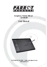 Preview for 1 page of Parrot Products GT1060P User Manual