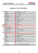 Preview for 12 page of Parrot Products IWS0021 User Manual