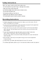 Preview for 3 page of Parrot Products JA0801 User Manual