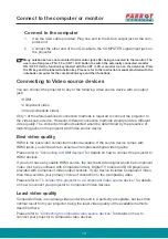 Preview for 15 page of Parrot Products OP0452A User Manual