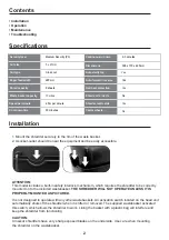 Preview for 3 page of Parrot Products S1008CC User Manual