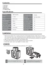 Предварительный просмотр 3 страницы Parrot Products S1008MC User Manual