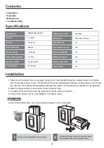 Предварительный просмотр 3 страницы Parrot Products S1012CC User Manual