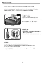 Preview for 6 page of Parrot Products S1024CC User Manual