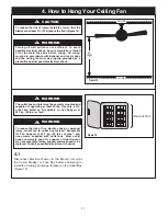 Предварительный просмотр 11 страницы Parrot Uncle BBCF235 Owner'S Manual