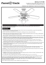 Предварительный просмотр 3 страницы Parrot Uncle BBEL2101ORB Use And Care Manual