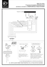 Предварительный просмотр 19 страницы Parrot Uncle BBLDA158A Installation & Operating Instructions Manual