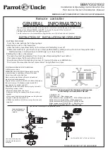 Предварительный просмотр 10 страницы Parrot Uncle BBWY2021002 Use And Care Manual