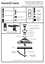 Предварительный просмотр 4 страницы Parrot Uncle F4707BK110V Use And Care Manual