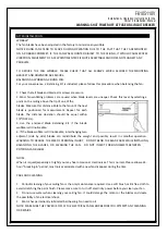 Предварительный просмотр 4 страницы Parrot Uncle F6105110V Installation & Operating Instructions