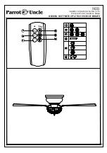 Предварительный просмотр 6 страницы Parrot Uncle F6233 Installation & Operating Instructions Manual