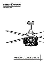 Parrot Uncle F6267220V Use And Care Manual предпросмотр