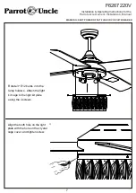 Preview for 8 page of Parrot Uncle F6267220V Use And Care Manual