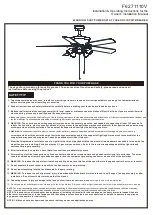 Parrot Uncle F6271110V Installation & Operating Instructions Manual preview