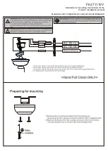 Предварительный просмотр 5 страницы Parrot Uncle F6271110V Installation & Operating Instructions Manual