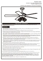 Предварительный просмотр 1 страницы Parrot Uncle F6275110V Nstallation & Operating Instructions For The Owner'S Installation, Manual