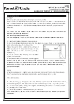 Предварительный просмотр 4 страницы Parrot Uncle F6280 Installation & Operating Instructions