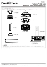 Preview for 2 page of Parrot Uncle F6287 Owner'S Manual