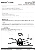 Preview for 8 page of Parrot Uncle F6287 Owner'S Manual