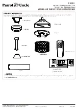 Предварительный просмотр 2 страницы Parrot Uncle F6288 Owner'S Manual