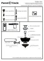 Предварительный просмотр 2 страницы Parrot Uncle F6293110V Installation & Operating Instructions Manual