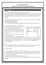 Предварительный просмотр 4 страницы Parrot Uncle F6299BK Installation & Operating Instructions