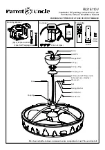 Предварительный просмотр 4 страницы Parrot Uncle F8216110V Use And Care Manual