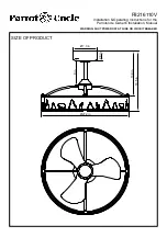 Предварительный просмотр 9 страницы Parrot Uncle F8216110V Use And Care Manual