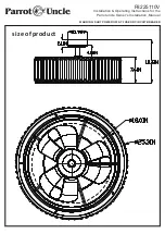 Предварительный просмотр 9 страницы Parrot Uncle F8225110V Use And Care Manual