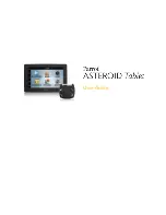 Предварительный просмотр 1 страницы Parrot ASTEROID Tablet User Manual