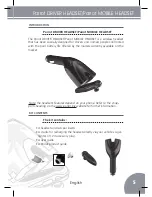 Preview for 5 page of Parrot DRIVER HEADSET User Manual