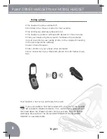 Preview for 8 page of Parrot DRIVER HEADSET User Manual