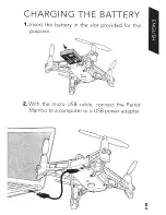 Предварительный просмотр 5 страницы Parrot MAMBO FLY Quick Start Manual